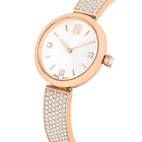 Swarovski Illumina rannekello, ruusukullanväri ja kirkkaat kristallit, 5671202