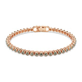 Swarovski Imber Emily Tennis rannekoru, ruusukullanväri ja harmaat kristallit, 5734240