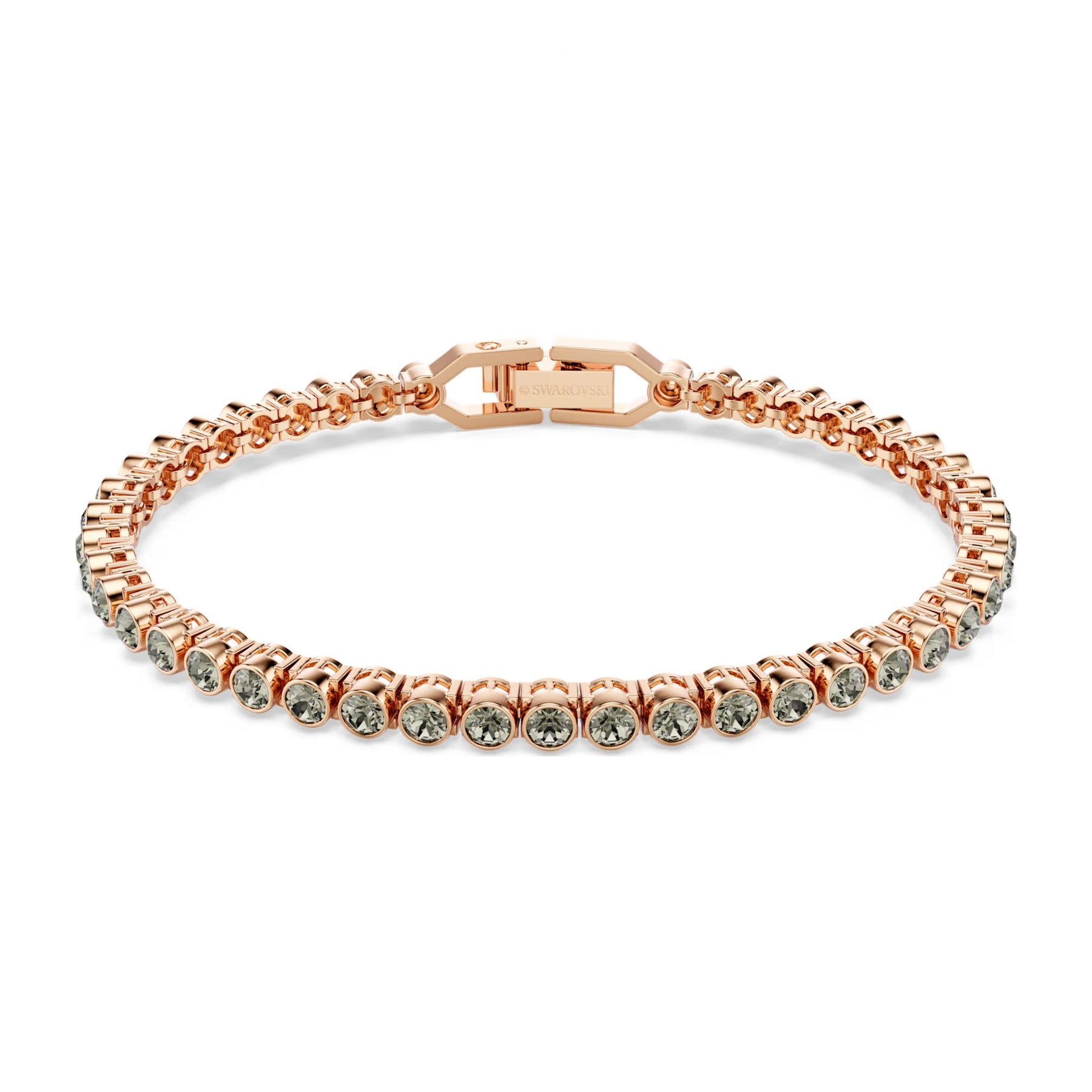 Swarovski Imber Emily Tennis rannekoru, ruusukullanväri ja harmaat kristallit, 5734240