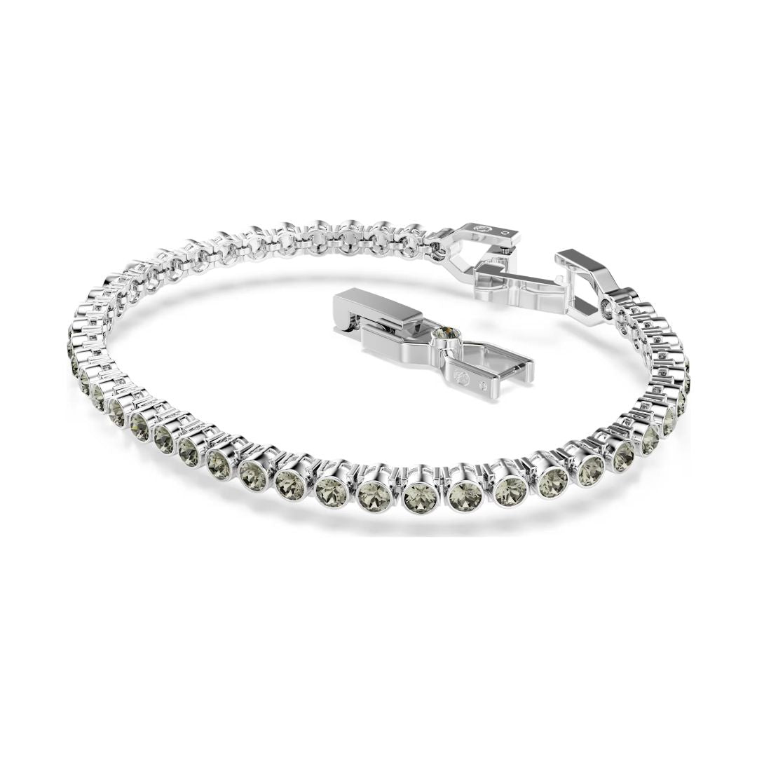 Swarovski Imber Emily Tennis rannekoru, vaalea metalli ja harmaat kristallit, 5734238