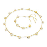 Swarovski Imber Tennis kaulakoru, keltakullanväri ja kirkkaat kristallit, 5705481