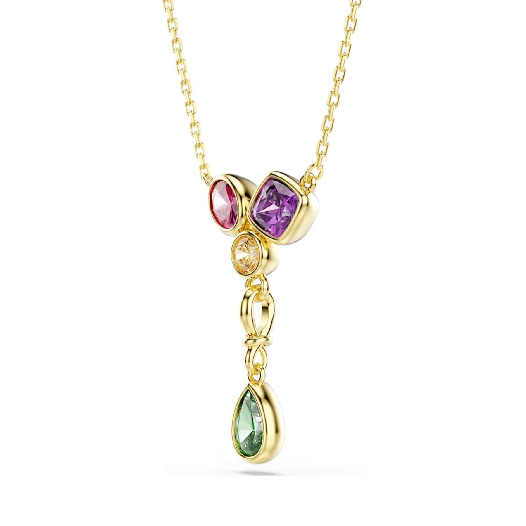 Swarovski Imber Y kaulakoru, keltakullattu ja eriväriset zirkonit, 5753261