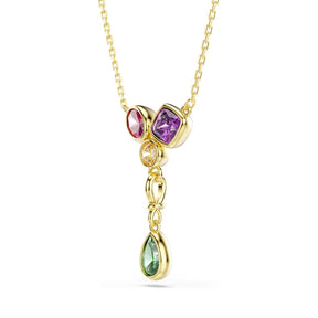 Swarovski Imber Y kaulakoru, keltakullattu ja eriväriset zirkonit, 5753261