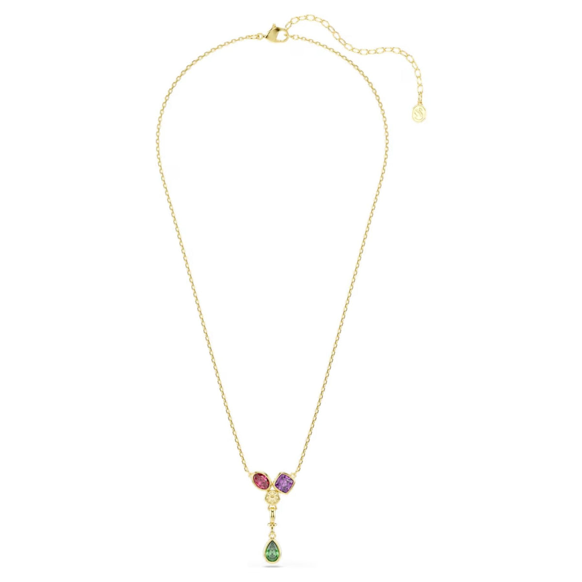 Swarovski Imber Y kaulakoru, keltakullattu ja eriväriset zirkonit, 5753261