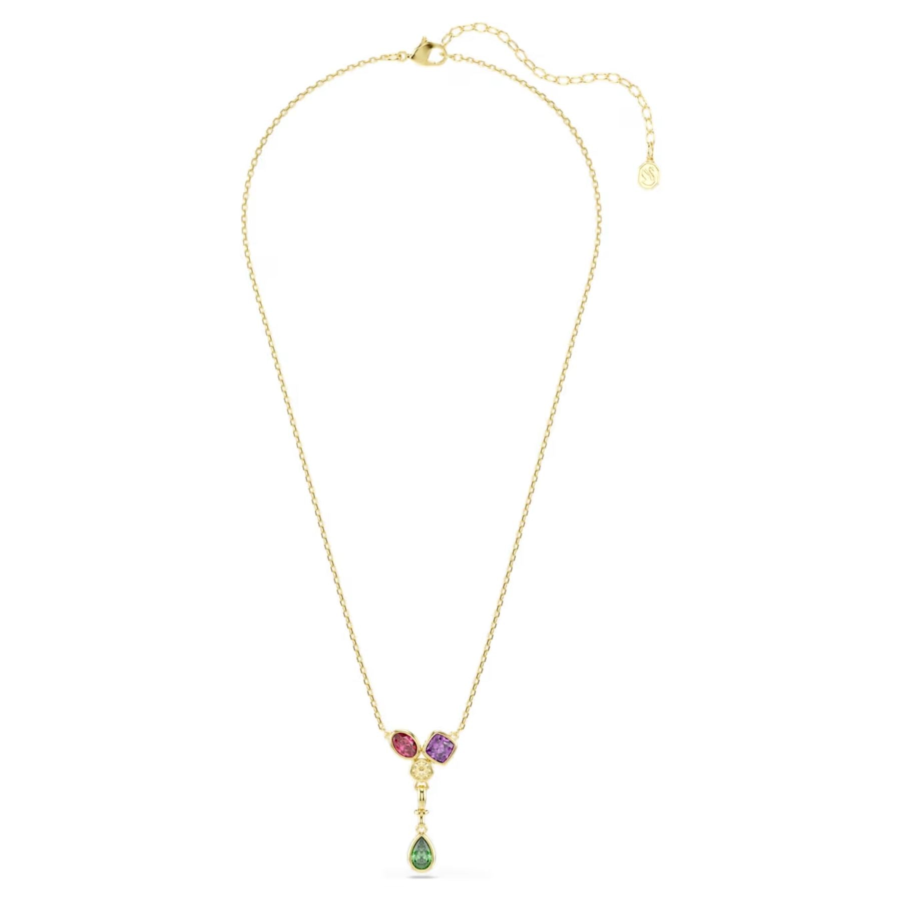 Swarovski Imber Y kaulakoru, keltakullattu ja eriväriset zirkonit, 5753261