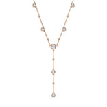 Swarovski Imber Y kaulakoru, rosekullattu, kirkkaat kristallit, 5763813