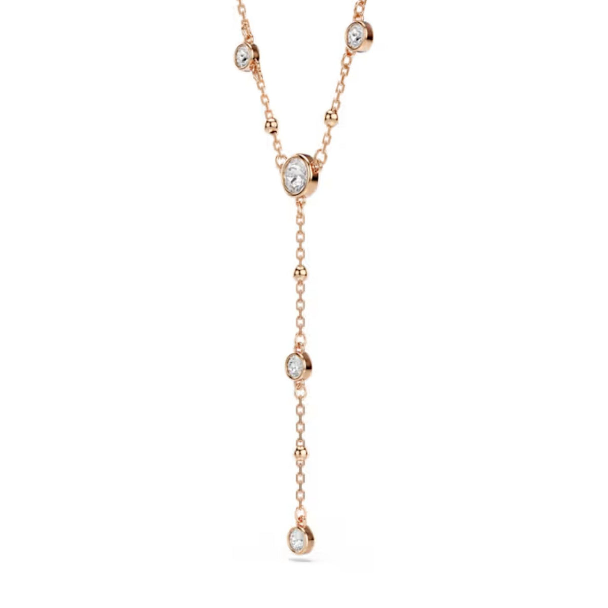 Swarovski Imber Y kaulakoru, rosekullattu, kirkkaat kristallit, 5763813