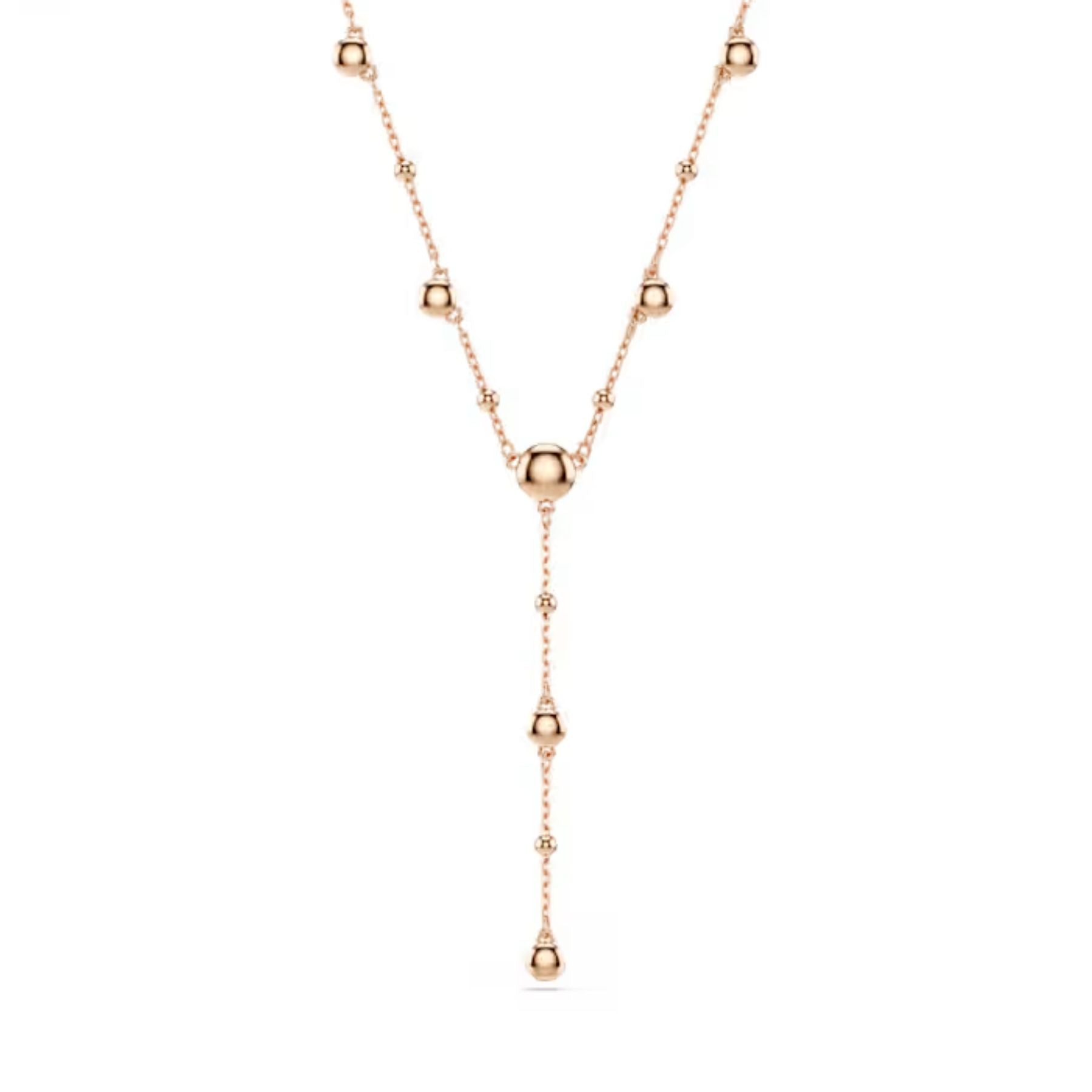 Swarovski Imber Y kaulakoru, rosekullattu, kirkkaat kristallit, 5763813