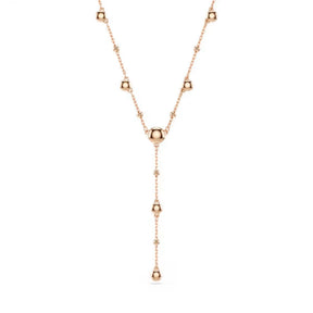 Swarovski Imber Y kaulakoru, rosekullattu, kirkkaat kristallit, 5763813