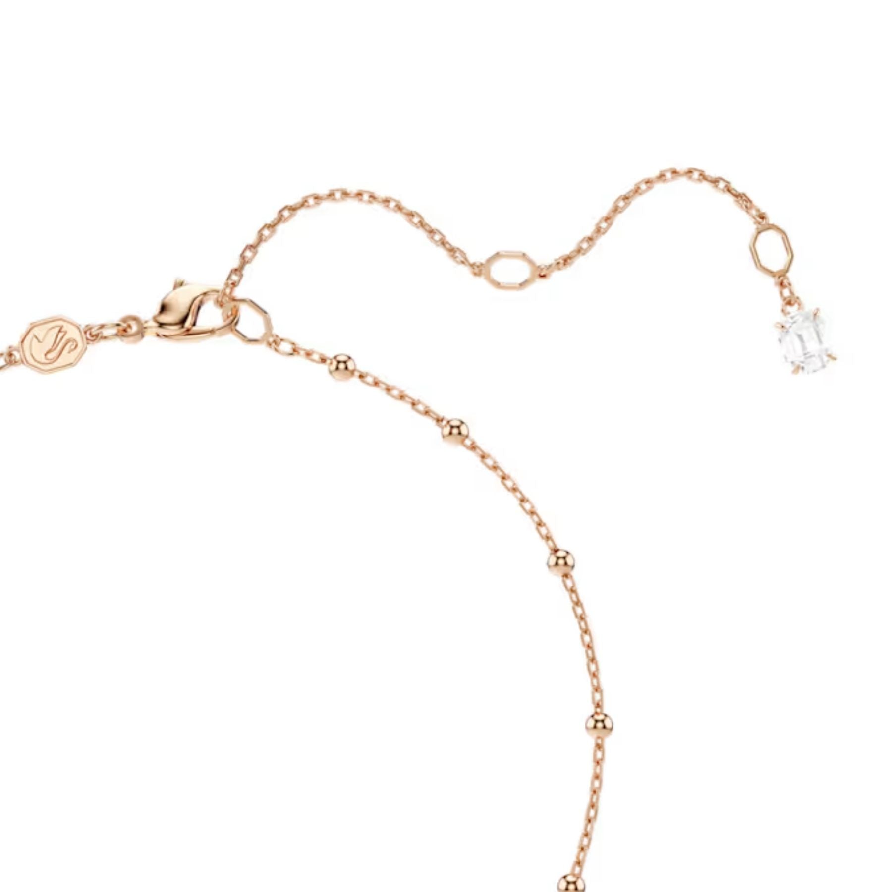 Swarovski Imber Y kaulakoru, rosekullattu, kirkkaat kristallit, 5763813