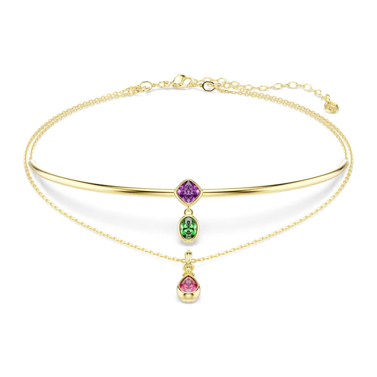 Swarovski Imber kaulakoru, keltakullattu ja eriväriset zirkonit, 5753273