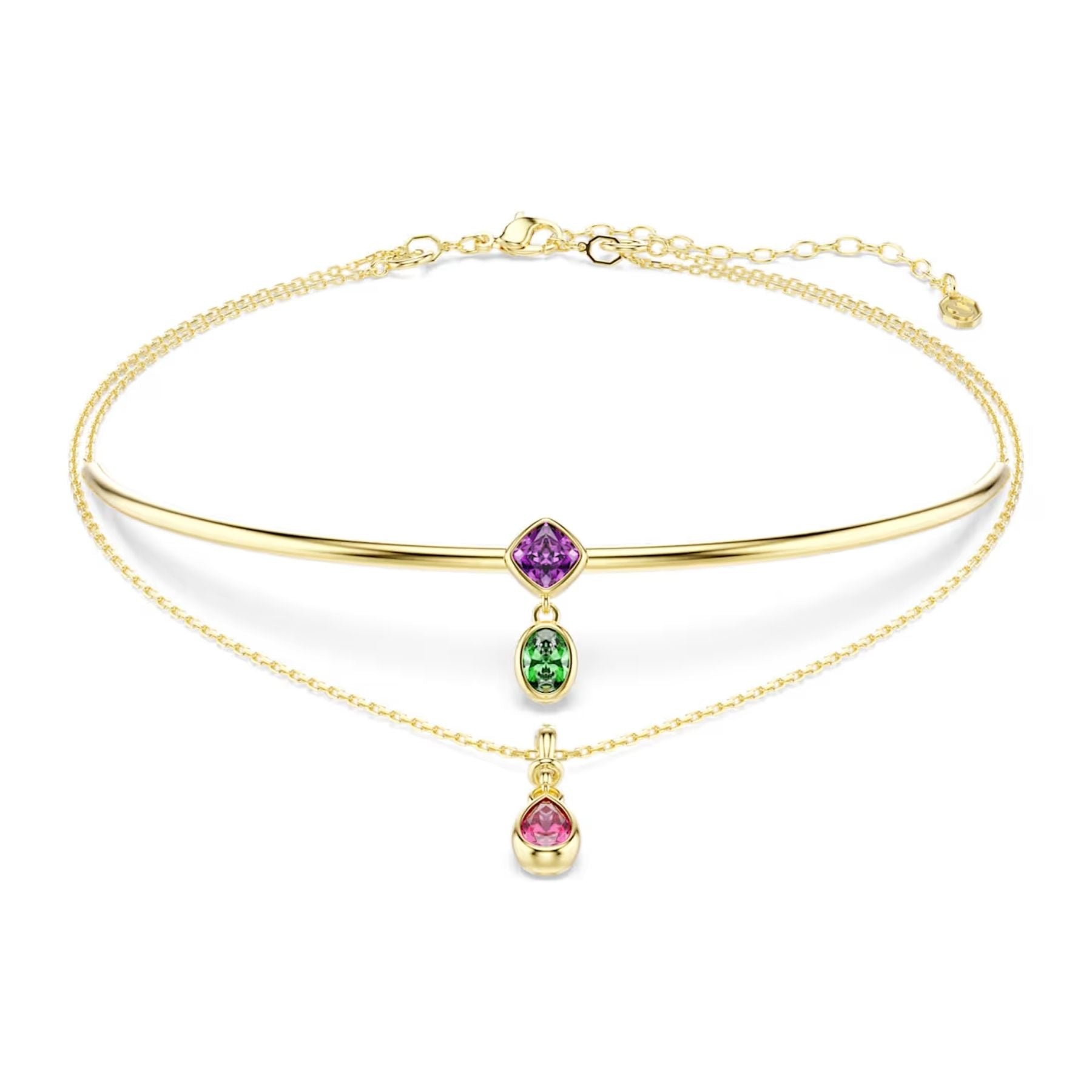 Swarovski Imber kaulakoru, keltakullattu ja eriväriset zirkonit, 5753273