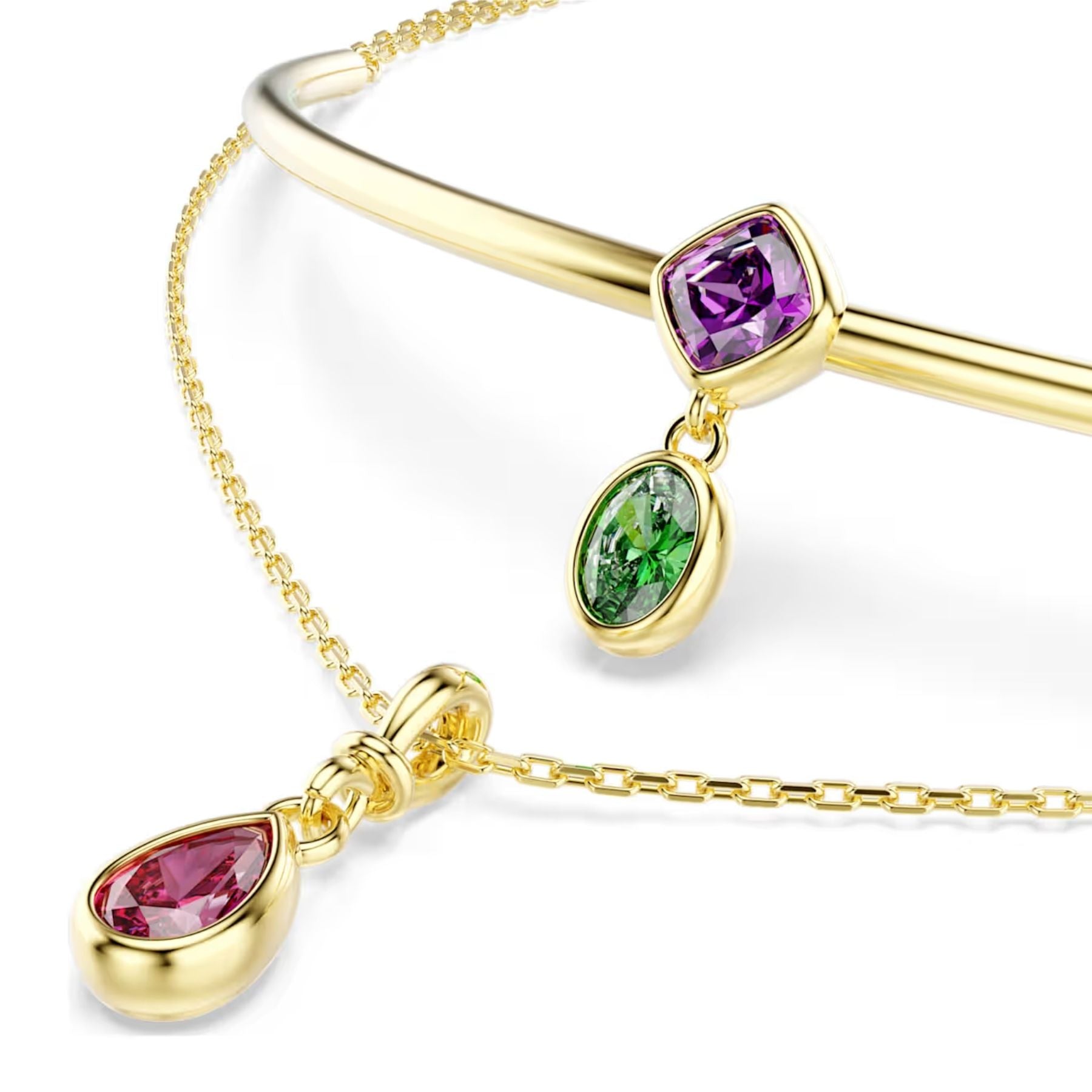 Swarovski Imber kaulakoru, keltakullattu ja eriväriset zirkonit, 5753273