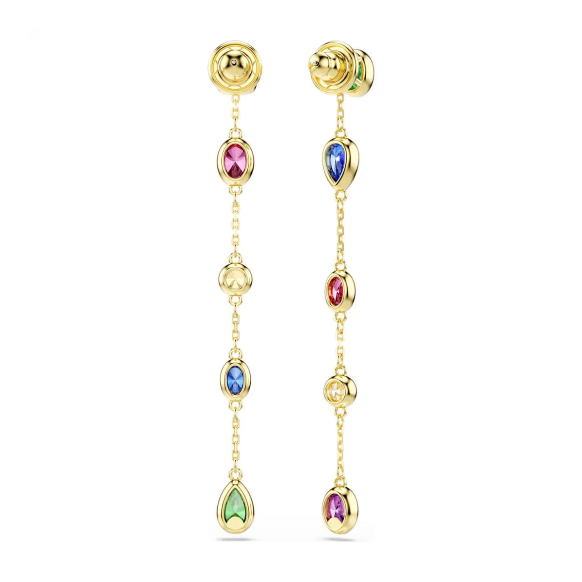 Swarovski Imber korvakorut, keltakullattu ja eriväriset zirkonit, 5753289