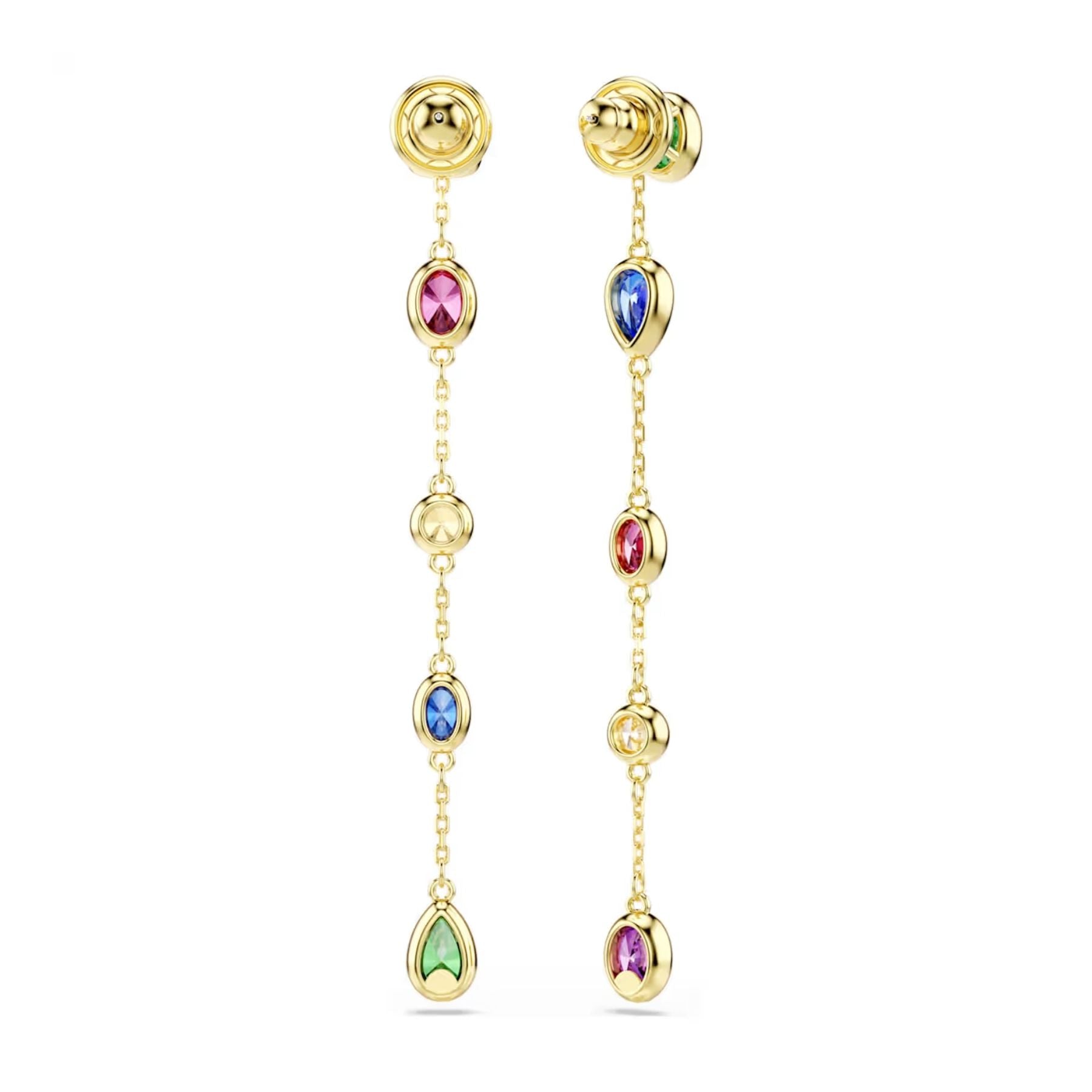 Swarovski Imber korvakorut, keltakullattu ja eriväriset zirkonit, 5753289