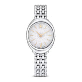 Swarovski Imber oval rannekello, vaalea metalli ja kirkkaat kristallit, 5717590