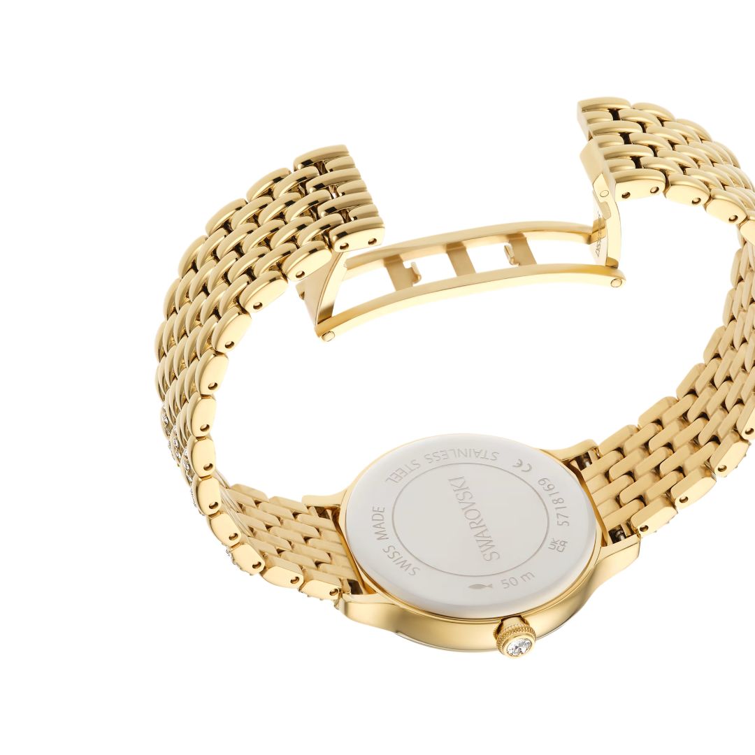 Swarovski Imber rannekello, keltakullanvärinen ja kirkkaat kristallit, 5718169