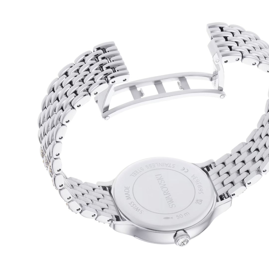 Swarovski Imber rannekello, vaalea metalli ja kirkkaat kristallit, 5693634