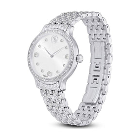 Swarovski Imber rannekello, vaalea metalli ja kirkkaat kristallit, 5693634