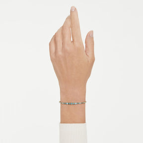 Swarovski Imber rannekoru, keltakullattu ja siniset kristallit, 5757824
