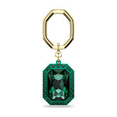 Swarovski Infinity avaimenperä, keltakullanvärinen, vihreät kristallit 5666643