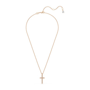 Swarovski Insigne ristiriipus, ruusukullanväri ja kirkkaat kristallit 5727986