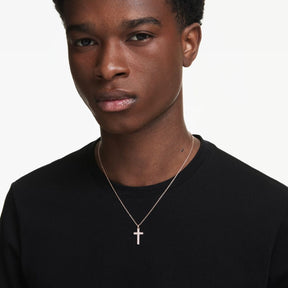 Swarovski Insigne ristiriipus, ruusukullanväri ja kirkkaat kristallit 5727986