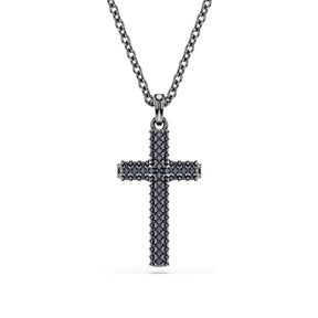 Swarovski Insigne ristiriipus, tumma metalli ja harmaat kristallit 5727985