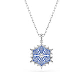 Swarovski Magic Snowflake riipus, vaalea metalli ja siniset kristallit 5735399