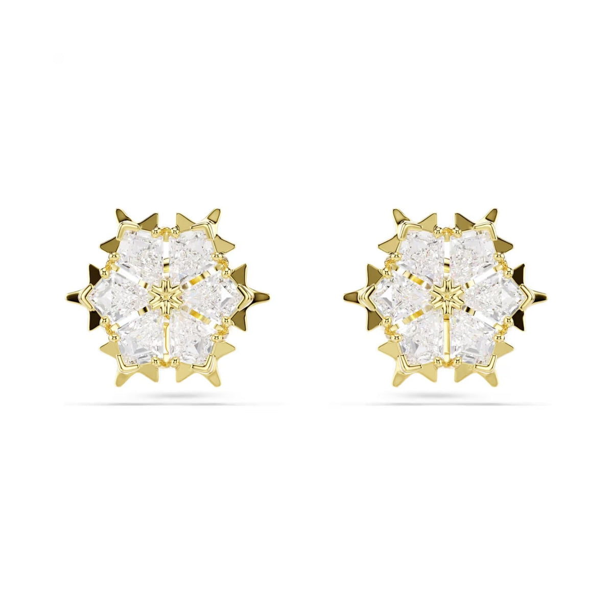 Swarovski Magic korvakorut, keltakullattu ja kirkkaat zirkonit, 5757816