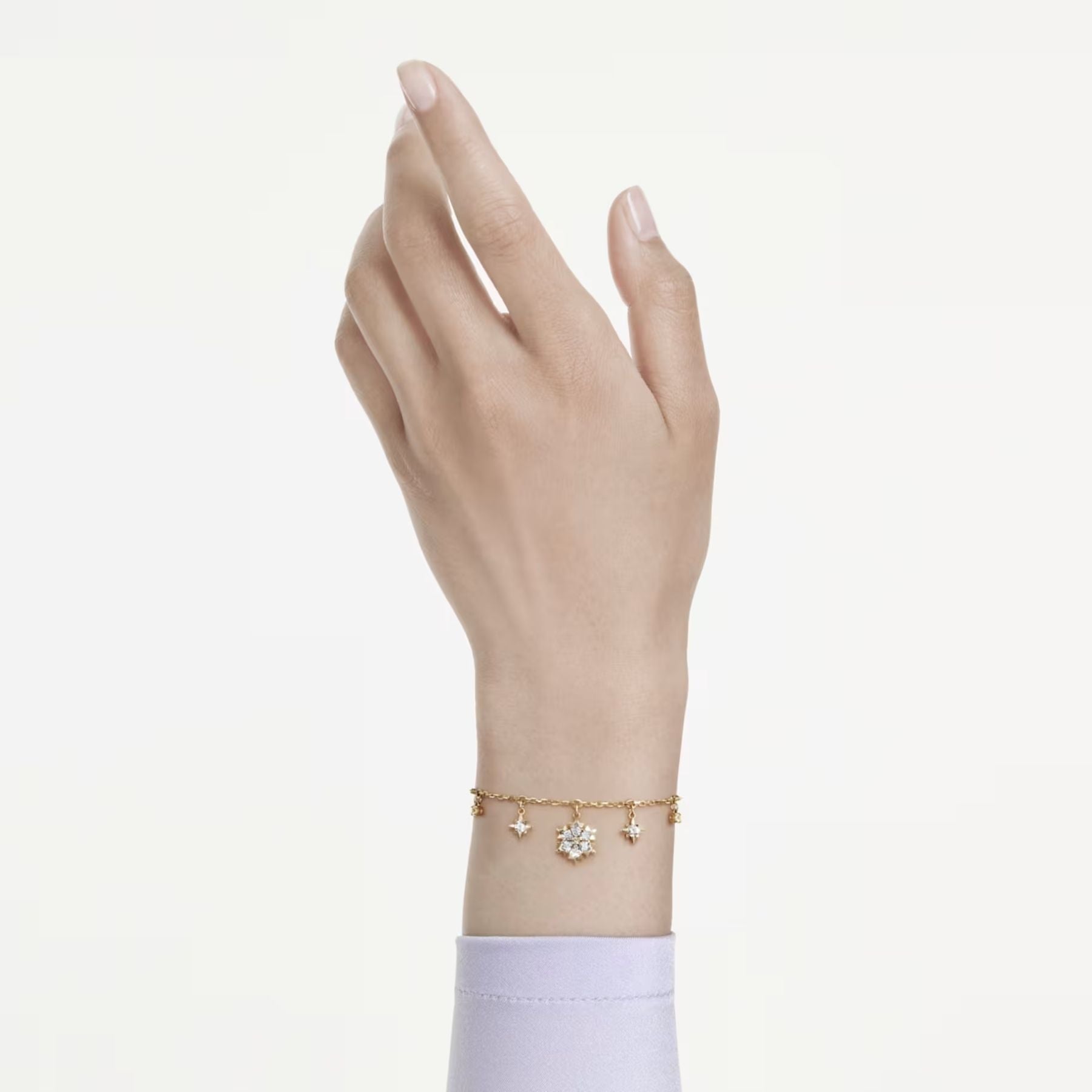 Swarovski Magic rannekoru, keltakullattu ja kirkkaat zirkonit, 5757800