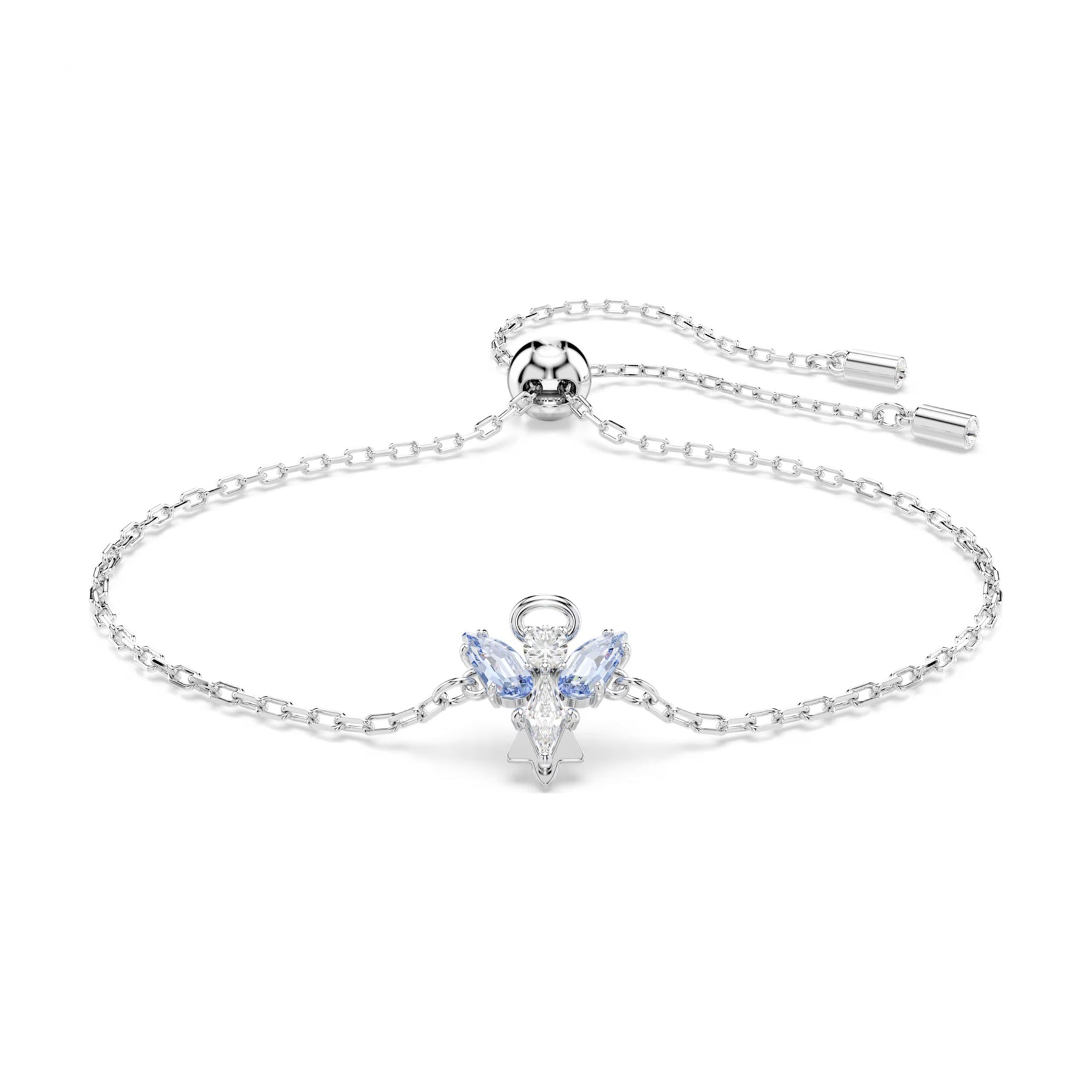 Swarovski Magic rannekoru, vaalea metalli ja siniset kristallit, 5734263