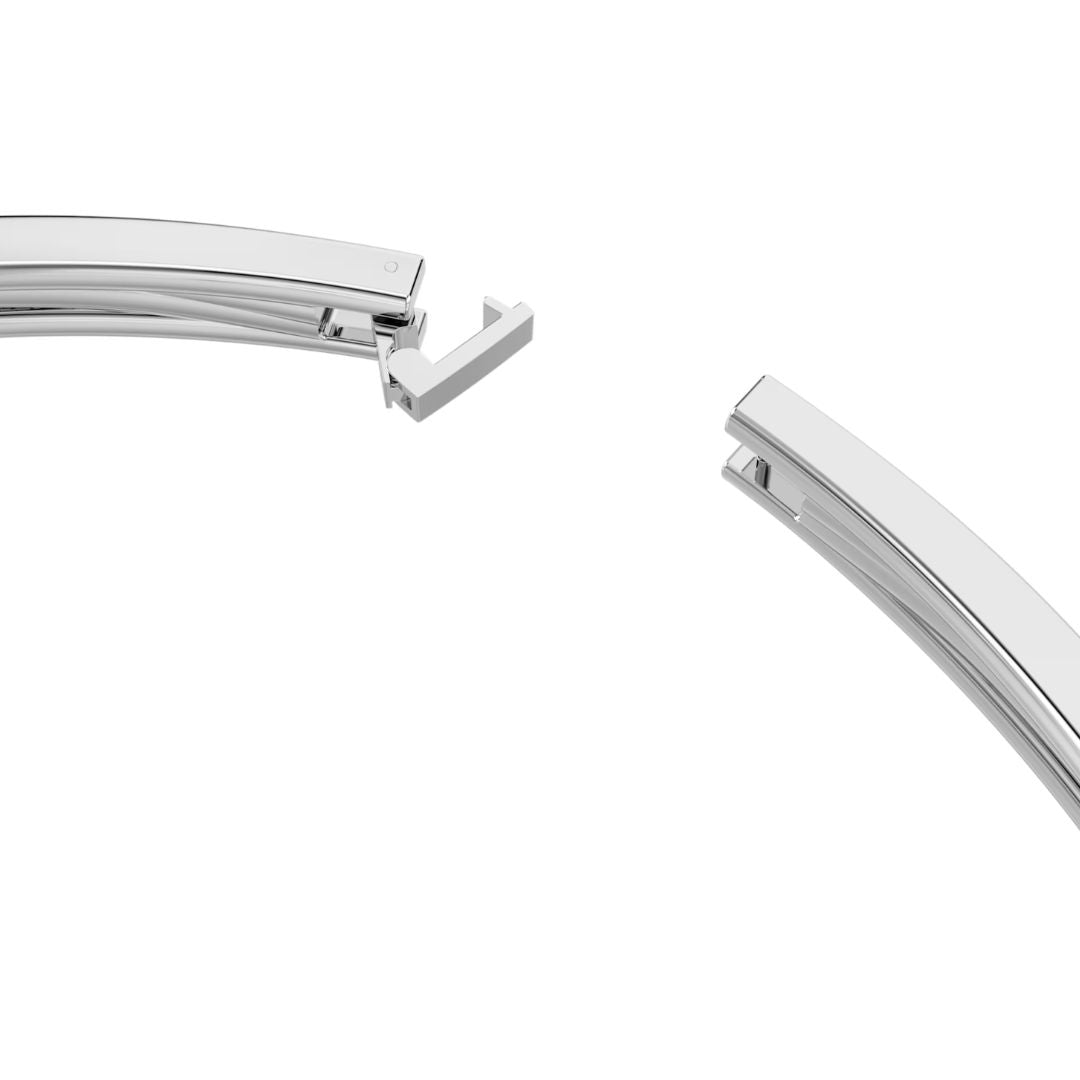 Swarovski Matrix Choker kaulakoru, vaalea metalli ja kirkkaat kristallit, 5726295