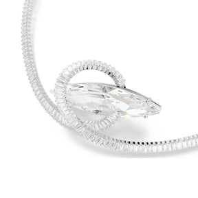 Swarovski Matrix Choker kaulakoru, vaalea metalli ja kirkkaat kristallit, 5727039