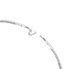 Swarovski Matrix Choker kaulakoru, vaalea metalli ja kirkkaat kristallit, 5727039