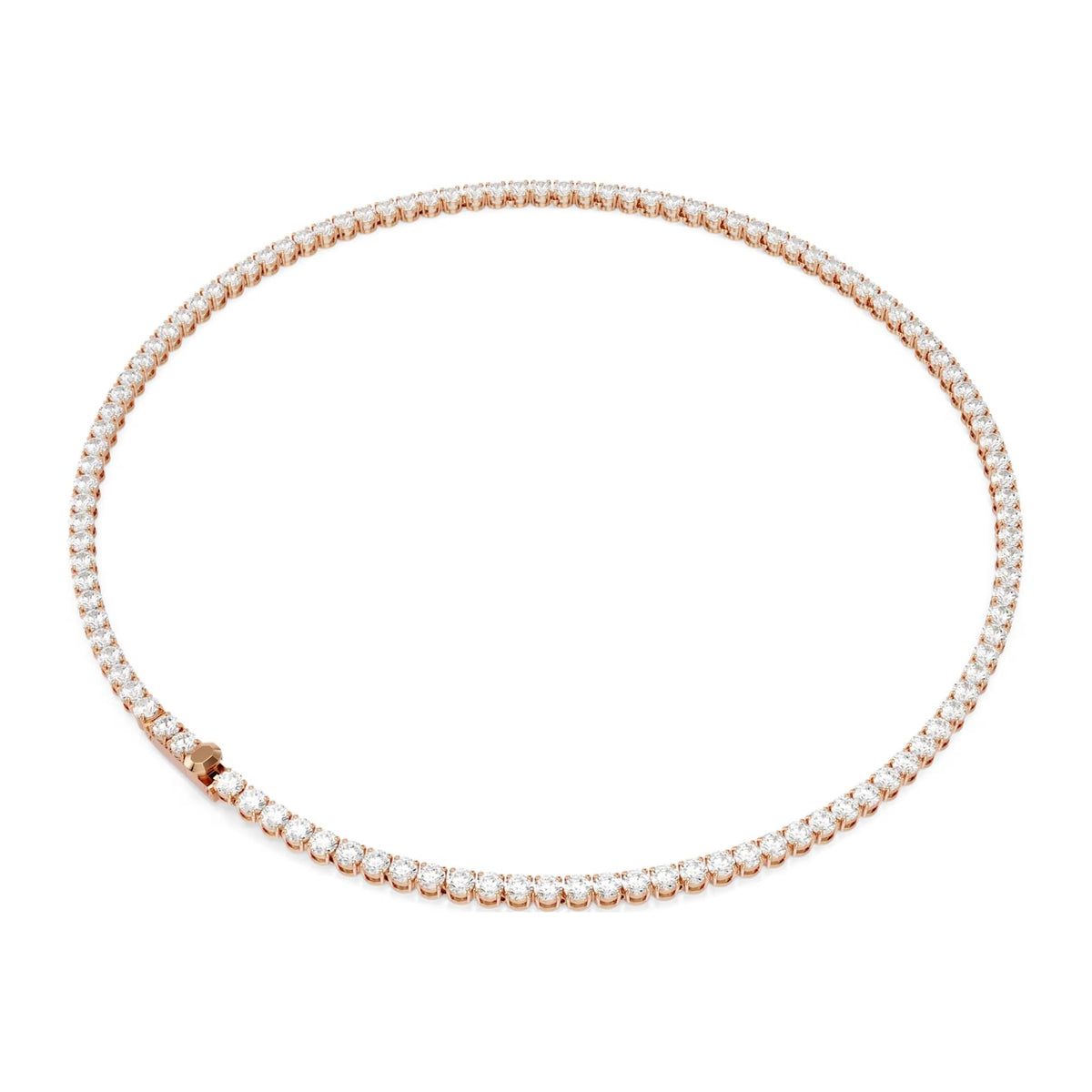 Swarovski Matrix Tennis kaulakoru, rosekullattu ja kirkkaat zirkonit, 5764194