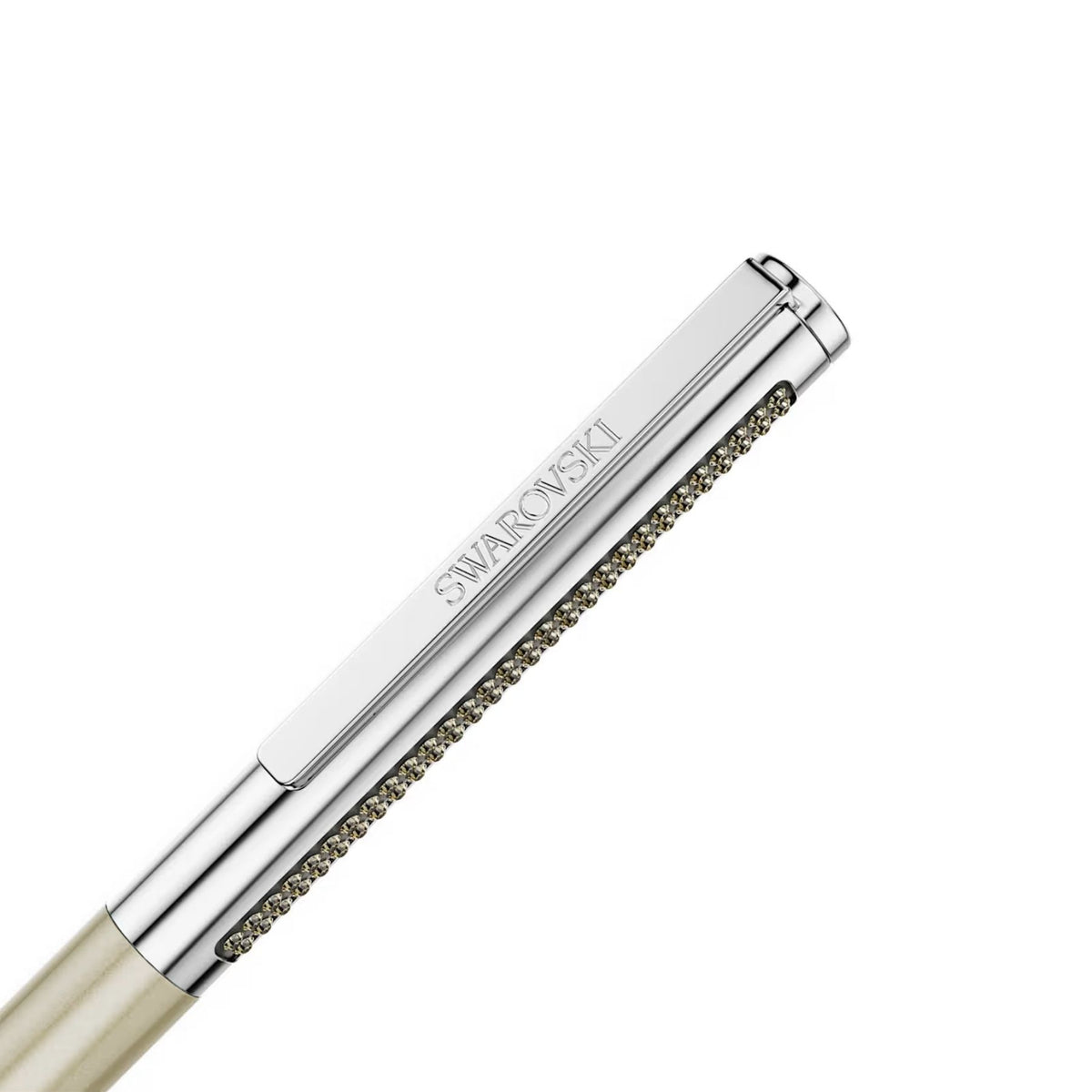 Swarovski Matrix Tennis kuulakärkikynä, kullansävyinen ja kromipinnoitettu, 5740678