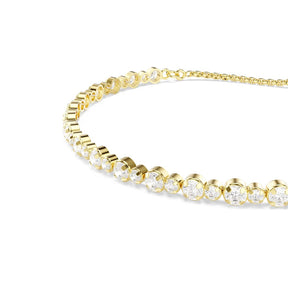 Swarovski Matrix Tennis rannekoru, keltakullanväri ja kirkkaat kristallit, 5730709