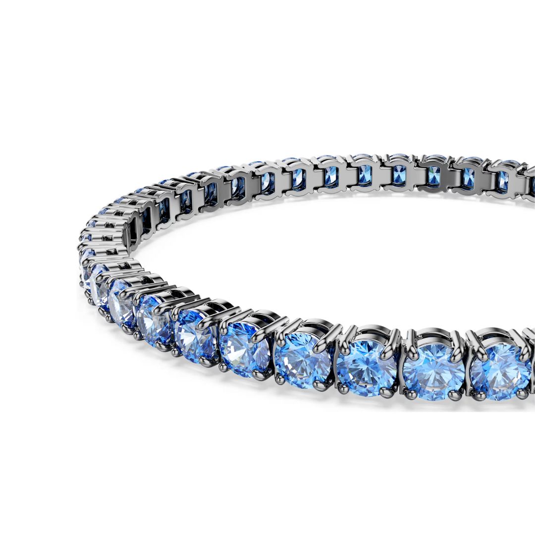 Swarovski Matrix Tennis rannekoru, siniset kristallit