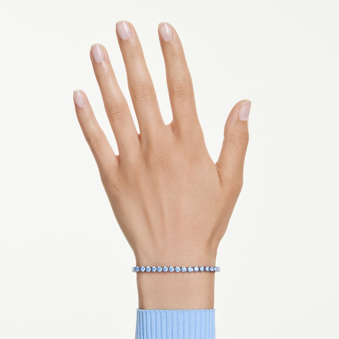 Swarovski Matrix Tennis rannekoru, siniset kristallit