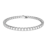 Swarovski Matrix Tennis rannekoru, vaalea metalli ja kirkkaat kristallit 5648936
