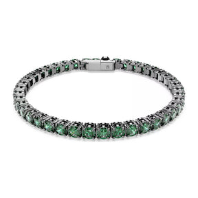 Swarovski Matrix Tennis rannekoru, vihreät kristallit