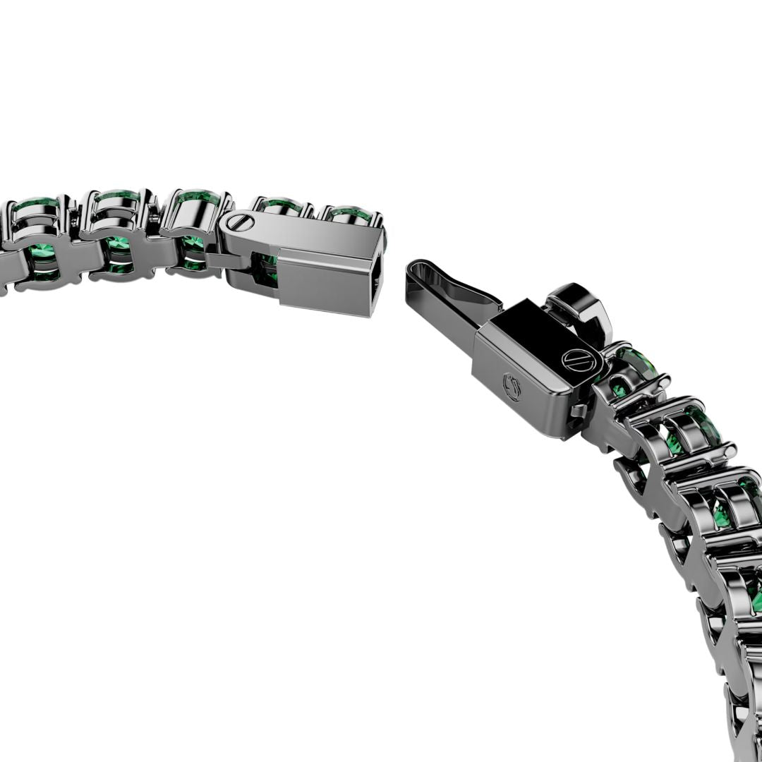 Swarovski Matrix Tennis rannekoru, vihreät kristallit