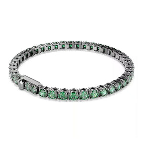 Swarovski Matrix Tennis rannekoru, vihreät kristallit