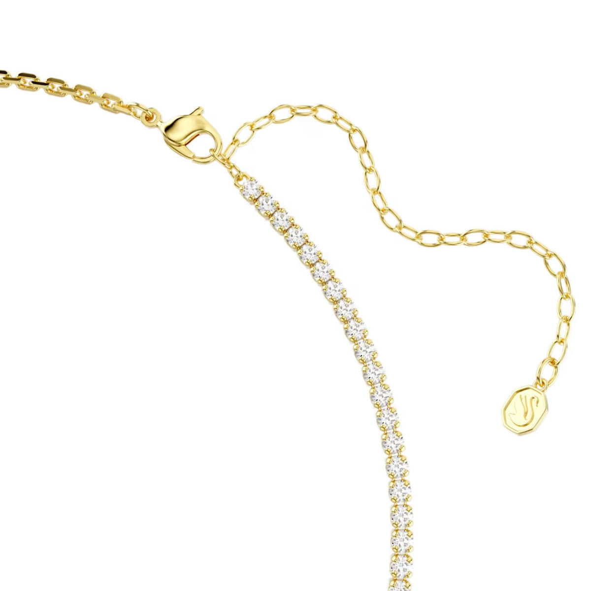 Swarovski Matrix kaulakoru, keltakullattu ja kirkkaat zirkonit, 5747717