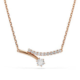Swarovski Matrix kaulakoru, rosekullattu ja kirkkaat zirkoniat, 5763823