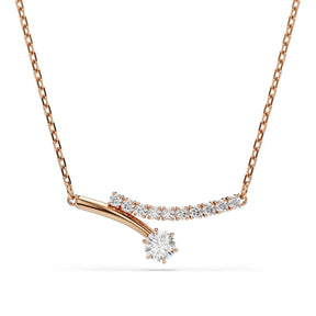 Swarovski Matrix kaulakoru, rosekullattu ja kirkkaat zirkoniat, 5763823