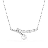 Swarovski Matrix kaulakoru, vaalea metalli ja kirkkaat zirkoniat, 5753568