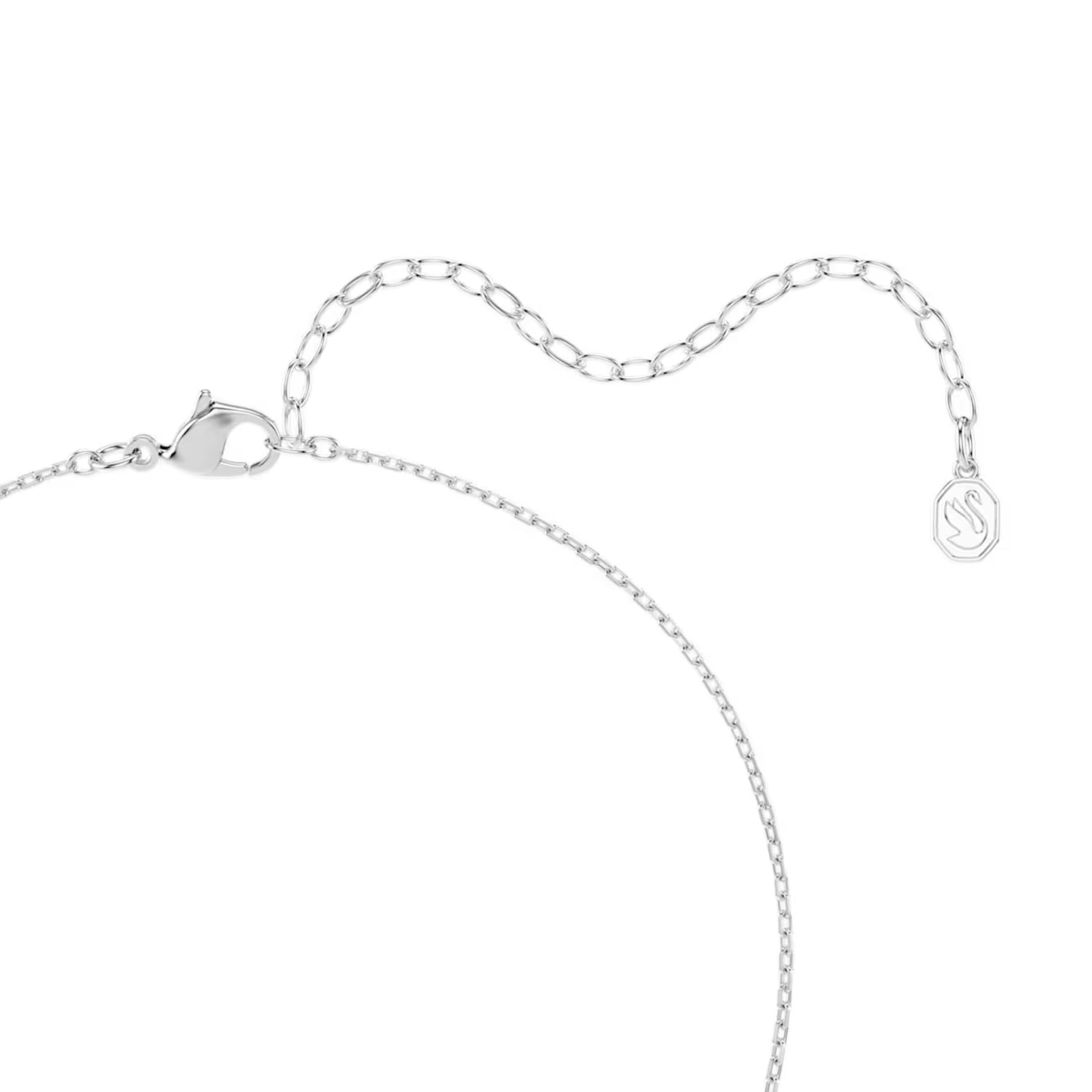 Swarovski Matrix kaulakoru, vaalea metalli ja kirkkaat zirkoniat, 5753568