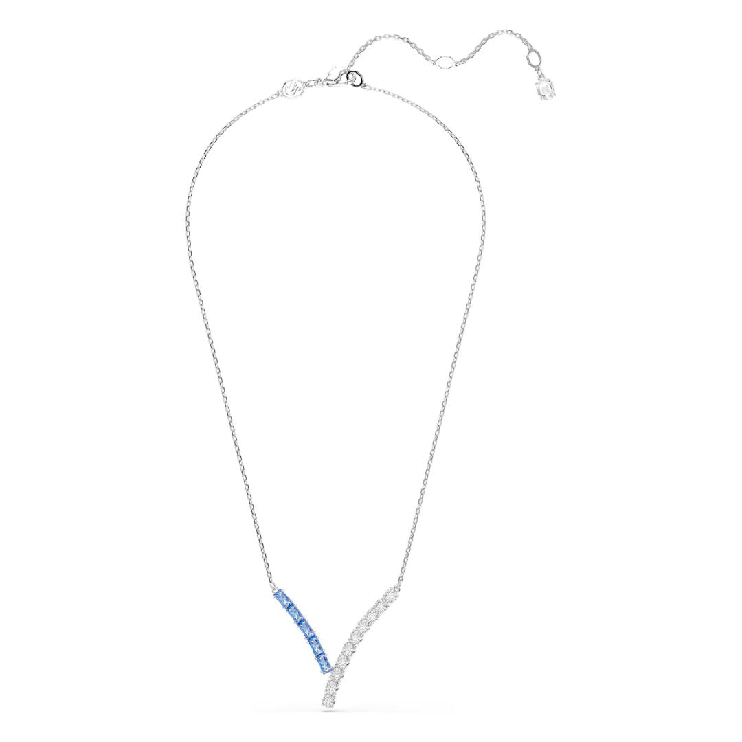 Swarovski Matrix kaulakoru, siniset ja kirkkaat zirkoneilla, 5732265
